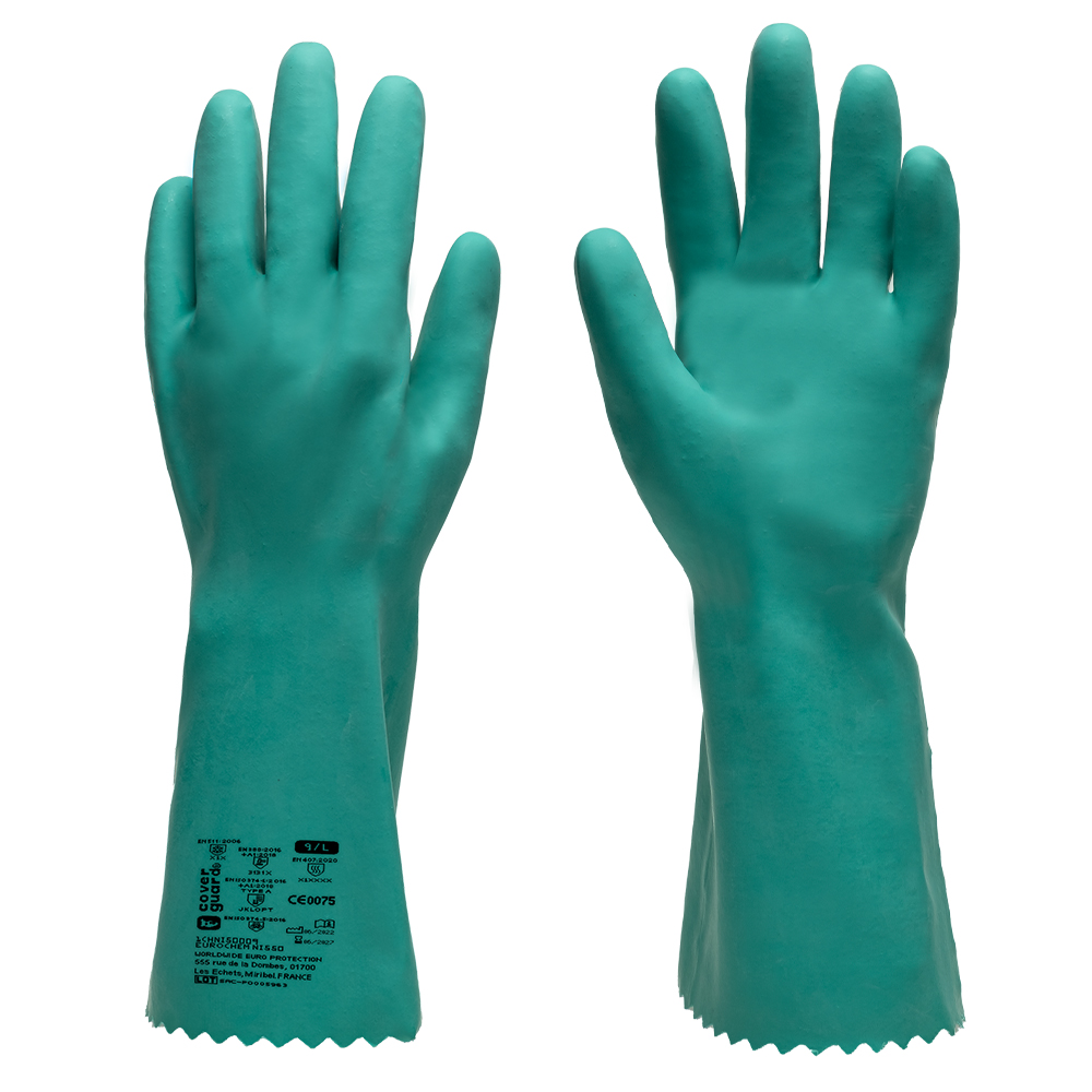 Rukavica nitrilna EUROCHEM NI550 zelena