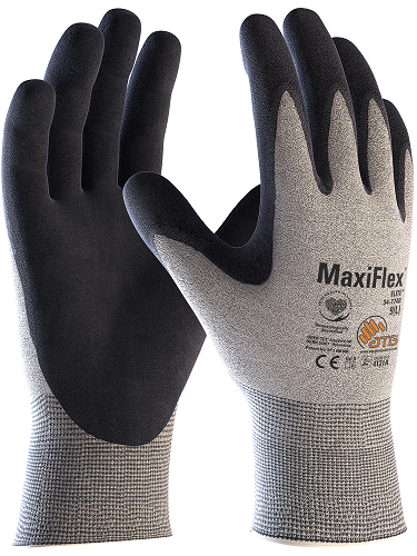  ATG rukavica MaxiFlex Elite ESD crna