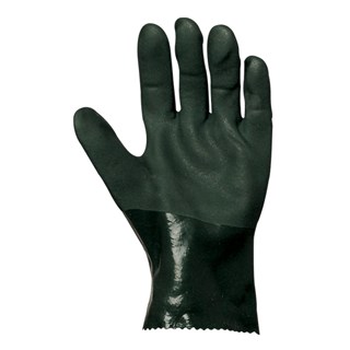 PVC rukavica 27 cm, zelena, vel. 10