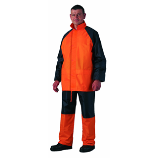 Kišno odelo PVC fluo narandžasto vel. XXL
