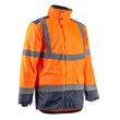 Signalizirajuća zaštitna Hi-viz parka KAZAN narandžasto-plava