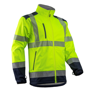 Signalizirajuća Hi-viz jakna KAZAN žuto-plava