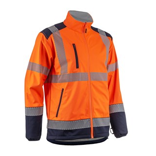 Signalizirajuća Hi-viz jakna KAZAN narandžasto-plava