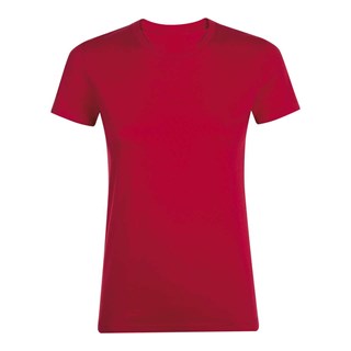 Ženska T-shirt majica SILBA kratki rukav crvena