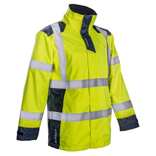 Signalizirajuća zaštitna Hi-viz parka NOTT žuto-plava