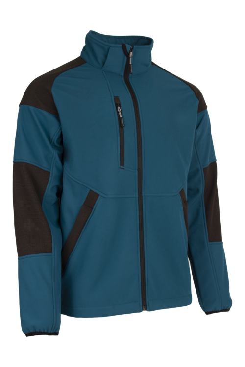 Softshell jakna YUKI II, plavo - crna