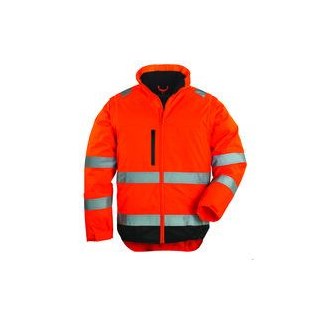 2U1 signalizirajuća zaštitna Hi-viz jakna extra HI-WAY narančasta