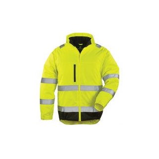 2U1 signalizirajuća zaštitna Hi-viz jakna extra HI-WAY žuta