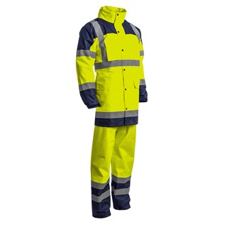 Signalizirajuće Hi-viz kišno odelo HYDRA žuto-plavo