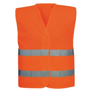 Signalizirajući prsluk KANES MESH narandžasti, One size