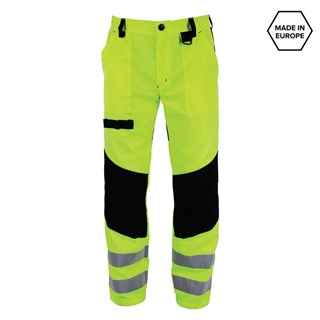 Signalizirajuće zaštitne pantalone SPEKTAR žute