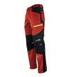 Radne pantalone CANVEX 4-WAY FLEX crvene