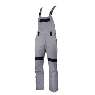 Radne farmer pantalone GREENLAND svetlosive-crne,