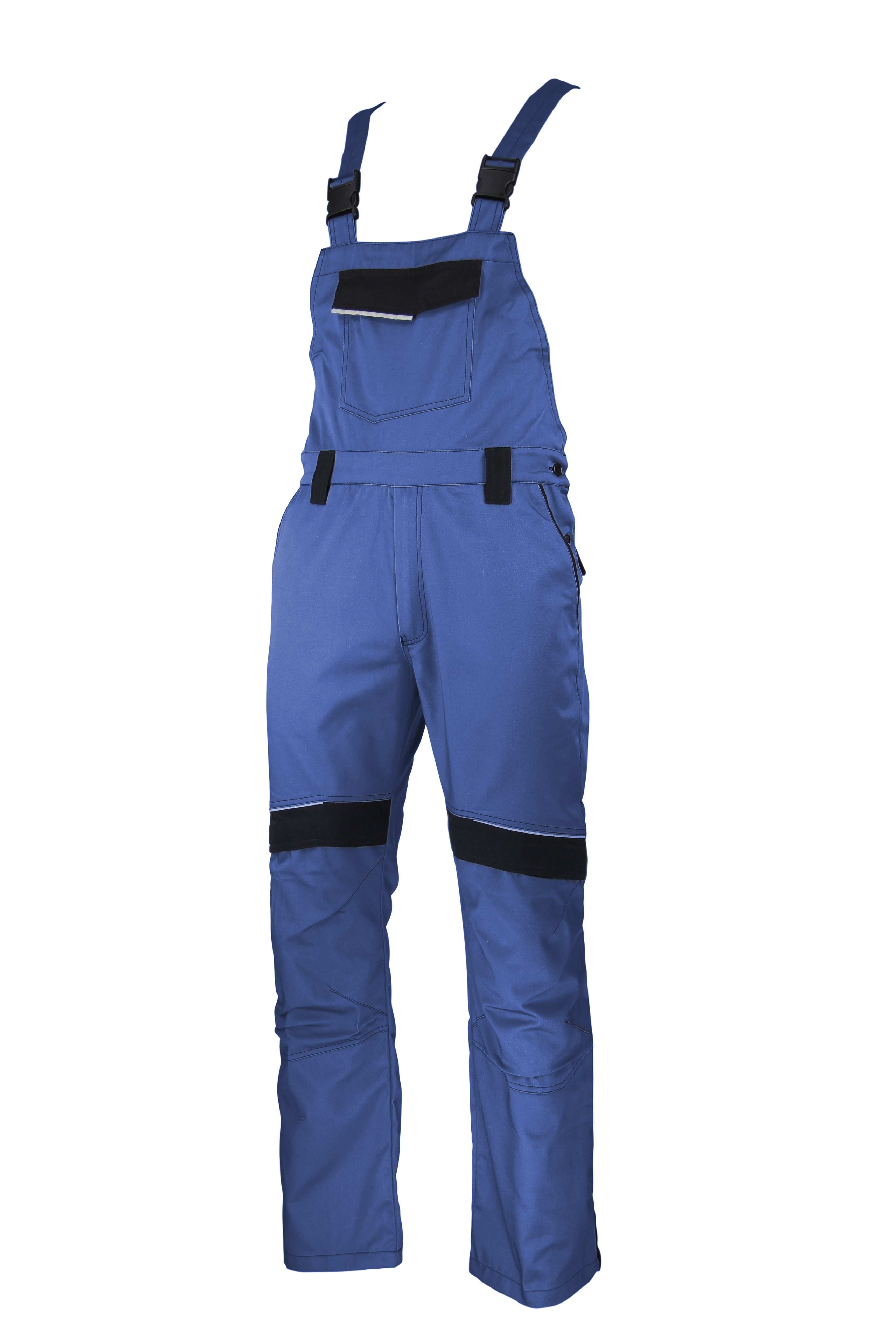 Radne farmer pantalone GREENLAND royal plavo-crne