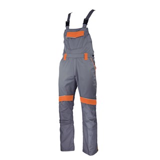Radne farmer pantalone GREENLAND sivo-narandžasta,