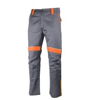 Radne  pantalone GREENLAND sivo-narandžaste