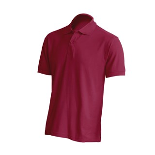 Muška polo majica kratkih rukava, bordo crvena