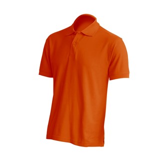 Majica kratki rukav polo narandžasta