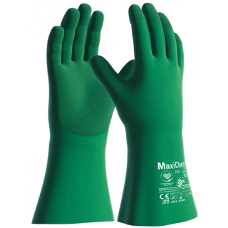 ATG MaxiChem Cut duga zelena rukavica 35 cm